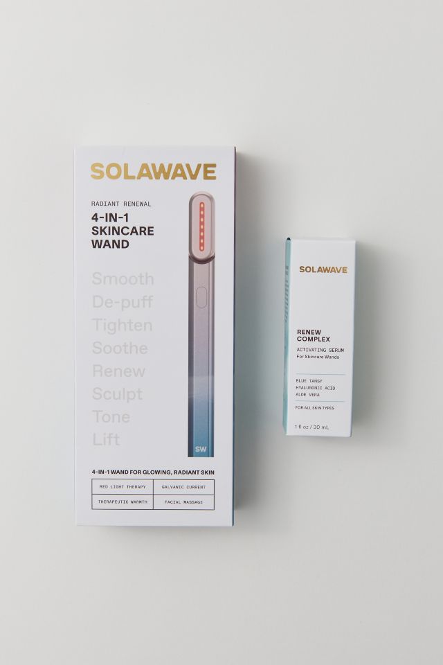 Solawave Radiant Renewal 4-In-1 Skincare Wand & Serum Set #1