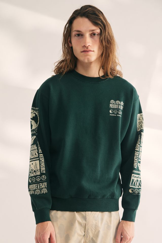 Parks Project Preserve & Enjoy Crew Neck Sweatshirt | Urban Outfitters