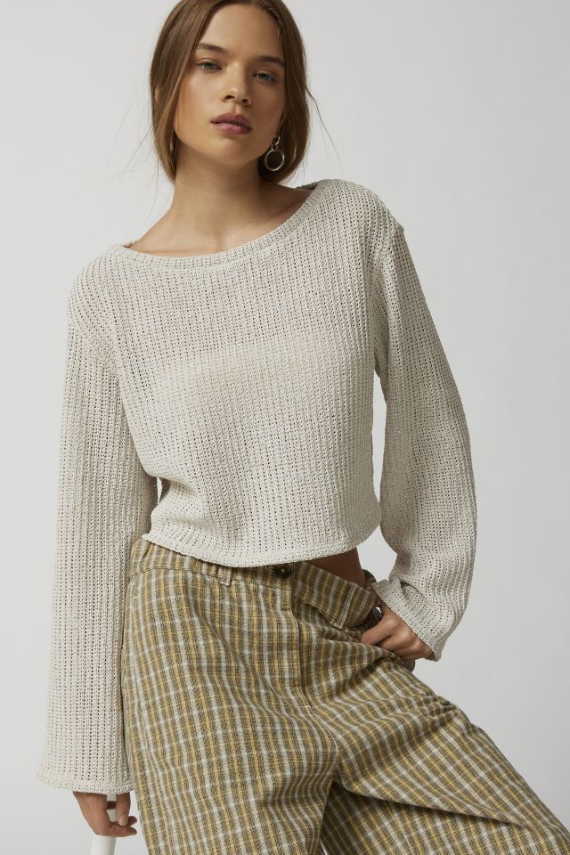Urban Renewal Remnants Marled Loose Knit Top | Urban Outfitters