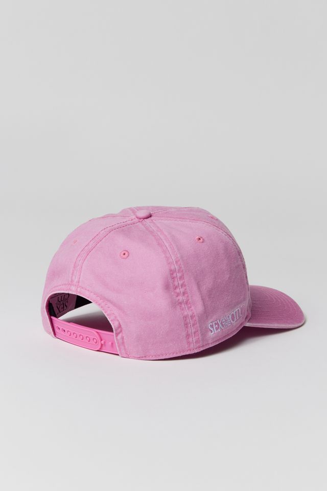 NWOT Sex & The City Absof***kinglutley Snapback Pink Baseball Hat Sex And The City Absof*ckinlutely Hat | Urban Outfitters main image 3