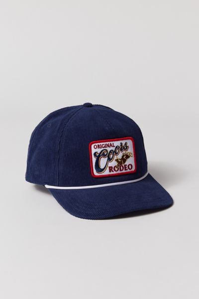 AMERICAN NEEDLE Coors Banquet Roscoe Mens Snapback Hat - NAVY COMBO