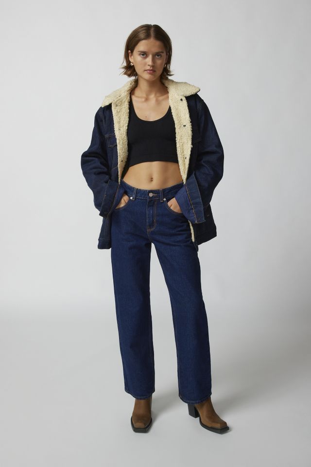 Urban Renewal Vintage Fleece Lined Denim Jacket #2