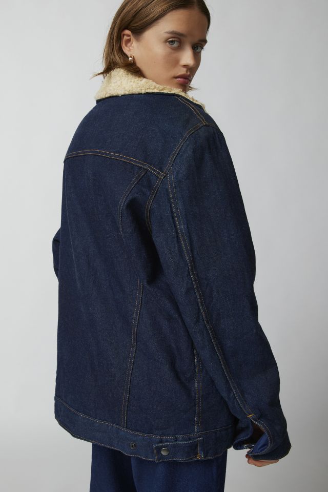 Urban Renewal Vintage Fleece Lined Denim Jacket #3