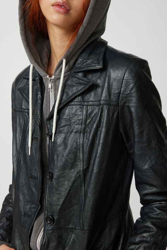 Blazer en Cuir Vintage Urban Renewal #2