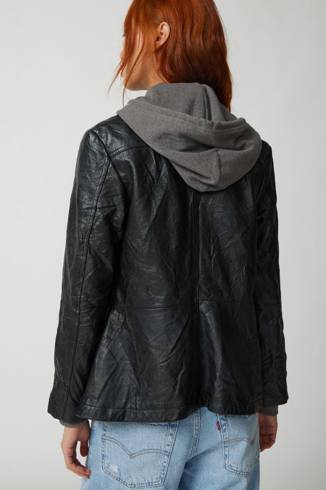Blazer en Cuir Vintage Urban Renewal #5