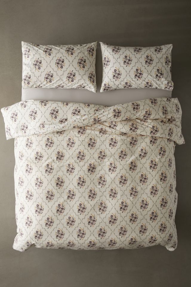 Ensemble Housse de Couette Georgette Papier Peint #1