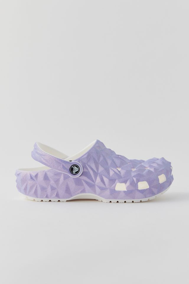 ★CROCS★ Public Classic Iridescent Geometric Clog WT 24SUCL Crocs Classic Iridescent Geometric Clog - Women's - Free