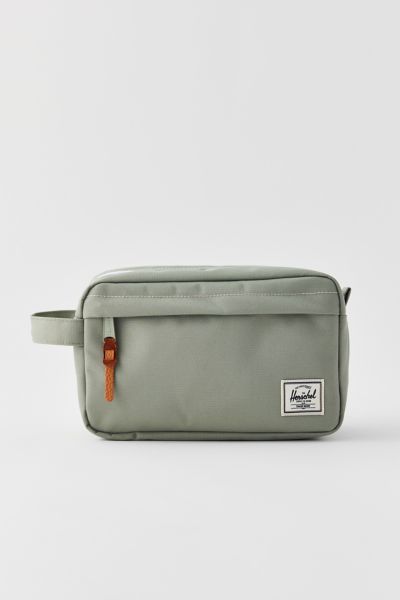 Herschel Supply Co Chapter Travel Kit In Seagrass/white Stitch, Women's At Urban Outfitters In Green