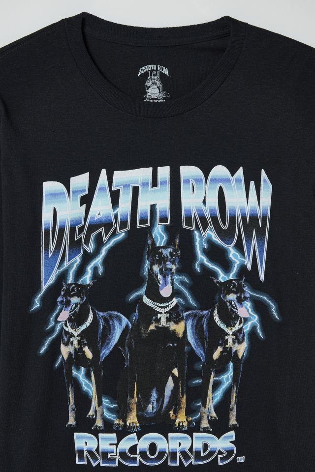 Death Row Records Doberman Long Sleeve Tee | Urban Outfitters
