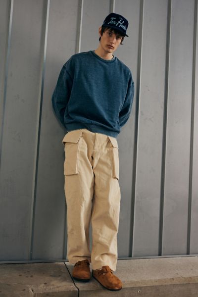 Bdg Cord Fatigue Cargo Pant In Neutral, Men's At Urban Outfitters