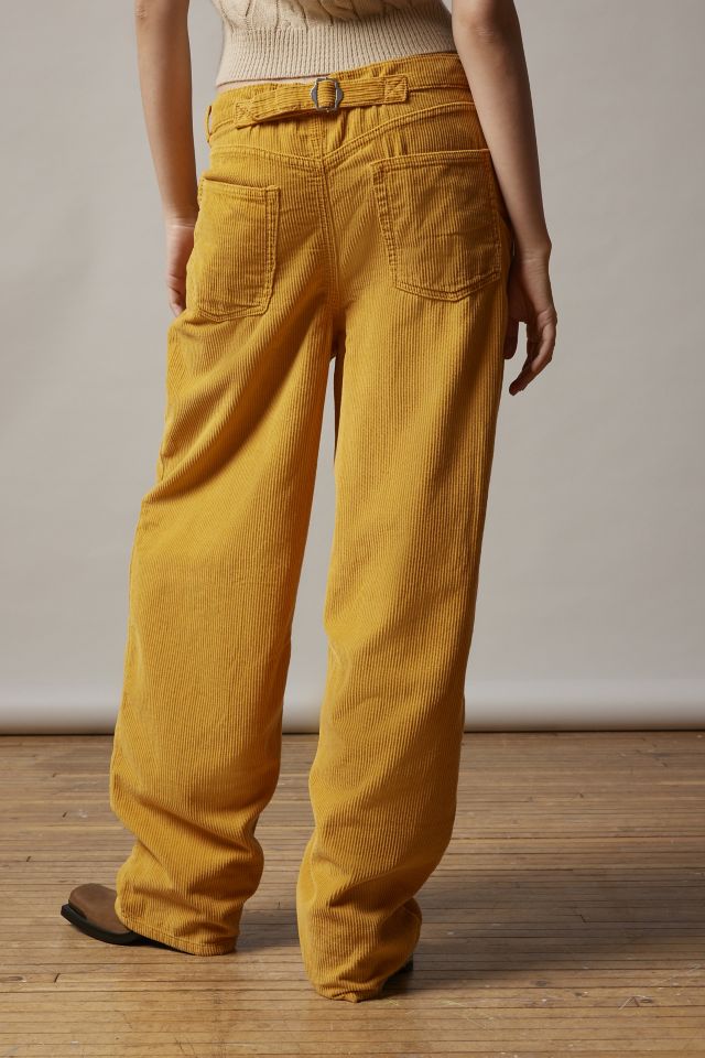 BDG Urban Outfitters Mom High Rise Yellow Corduroy Pants 28 - $30 - From  Ridley
