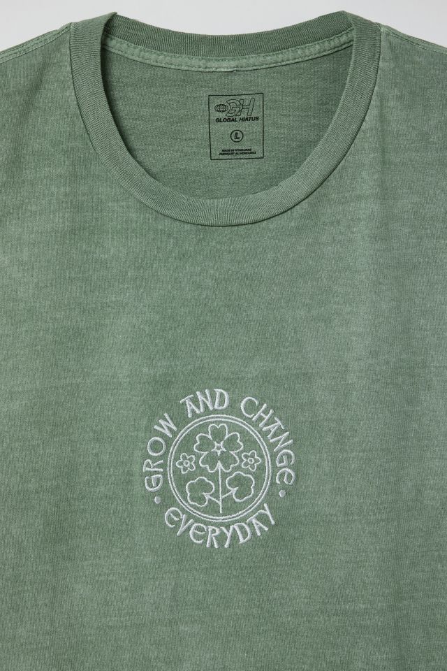 Grow & Change Embroidered Tee #1