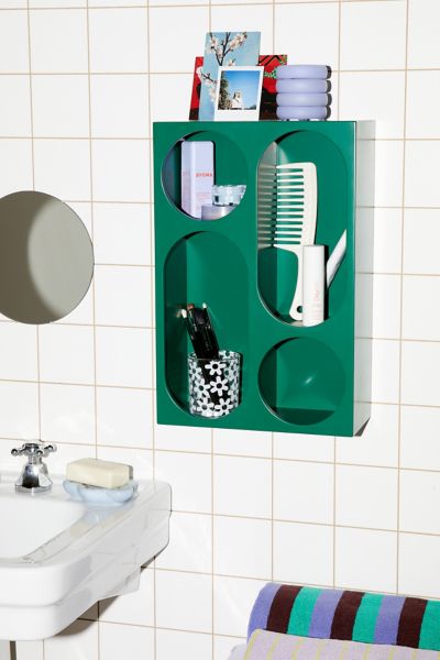 Shop Urban Outfitters Ebba Mini Wall Shelf In Green At