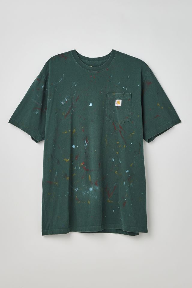 Vintage Paint Splatter Carhartt Tee | Urban Outfitters Canada