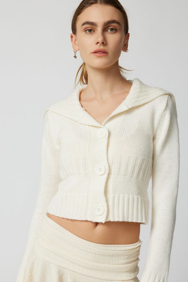 White cardigan 2024 urban outfitters