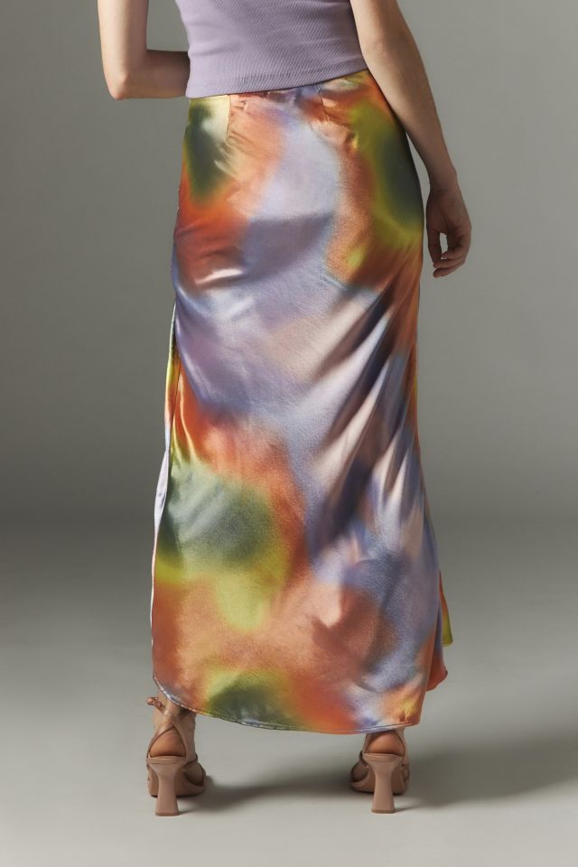 Tie dye maxi skirt urban outlet outfitters