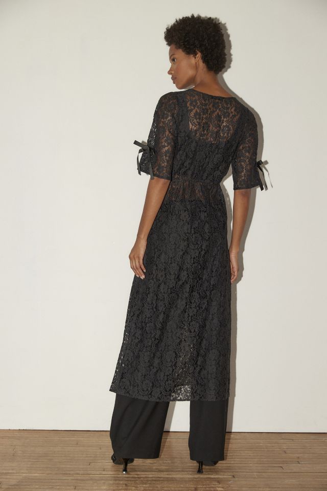 Sheer Lace Robe #2