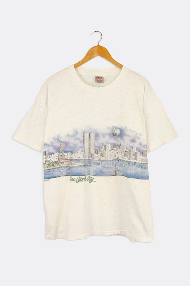 Vintage 1989 New York Skyline Spotted Graphic T Shirt | Urban Outfitters