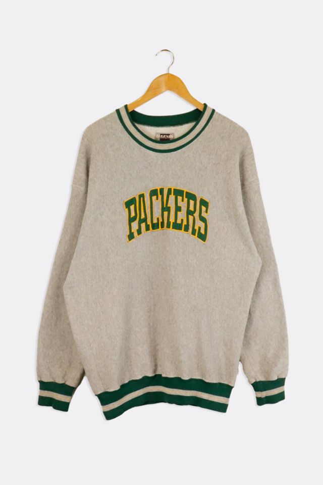 Urban Outfitters Vintage Champion Green Bay Packers Crew Neck Sweatshirt in  Gray for Men