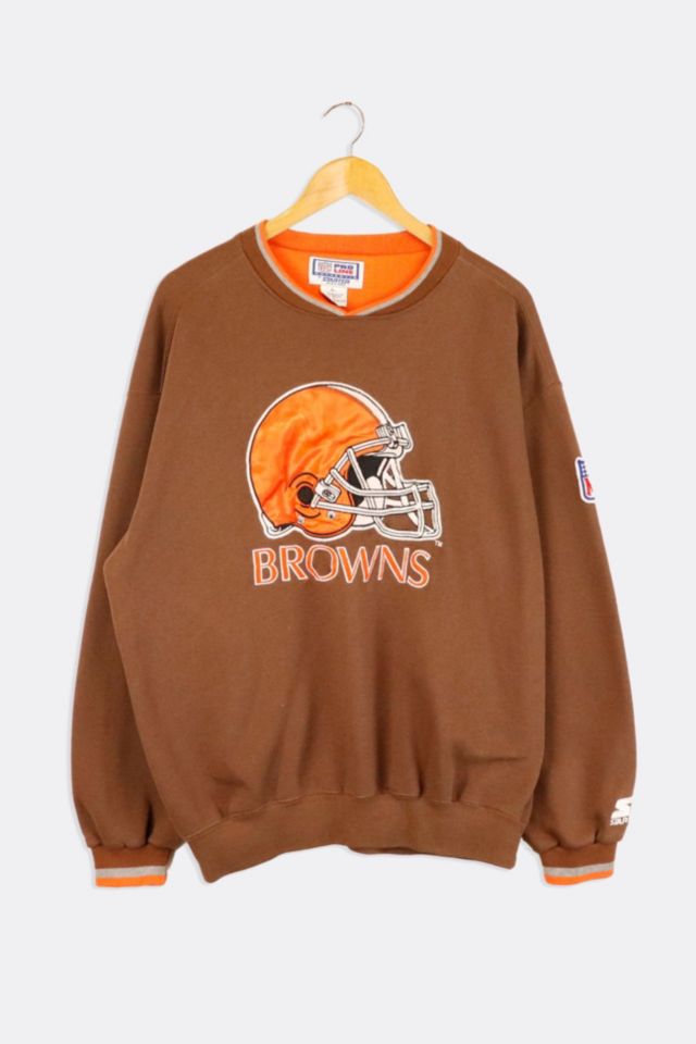 Vintage NFL Cleveland Browns Embroidered Crewneck Sweatshirt