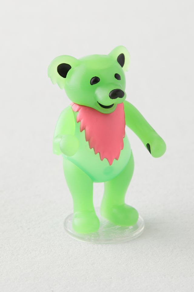 Grateful Dead ReAction Figure - Dancing Bear Glow (Electric Yellow) – Super7