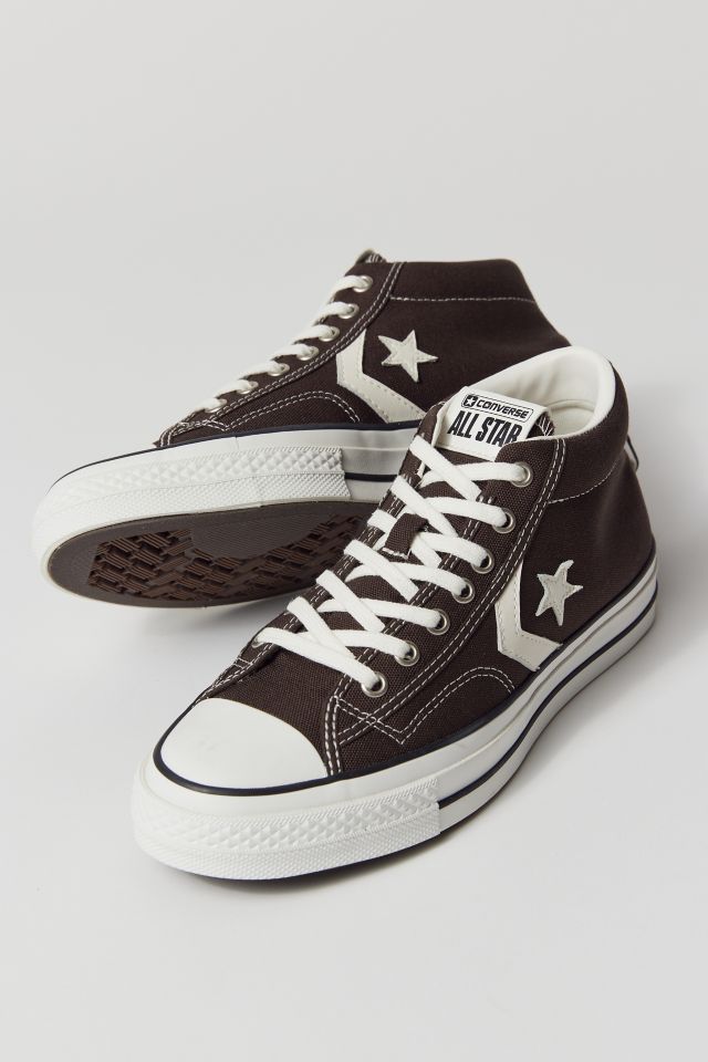 Converse star player clearance mid leather