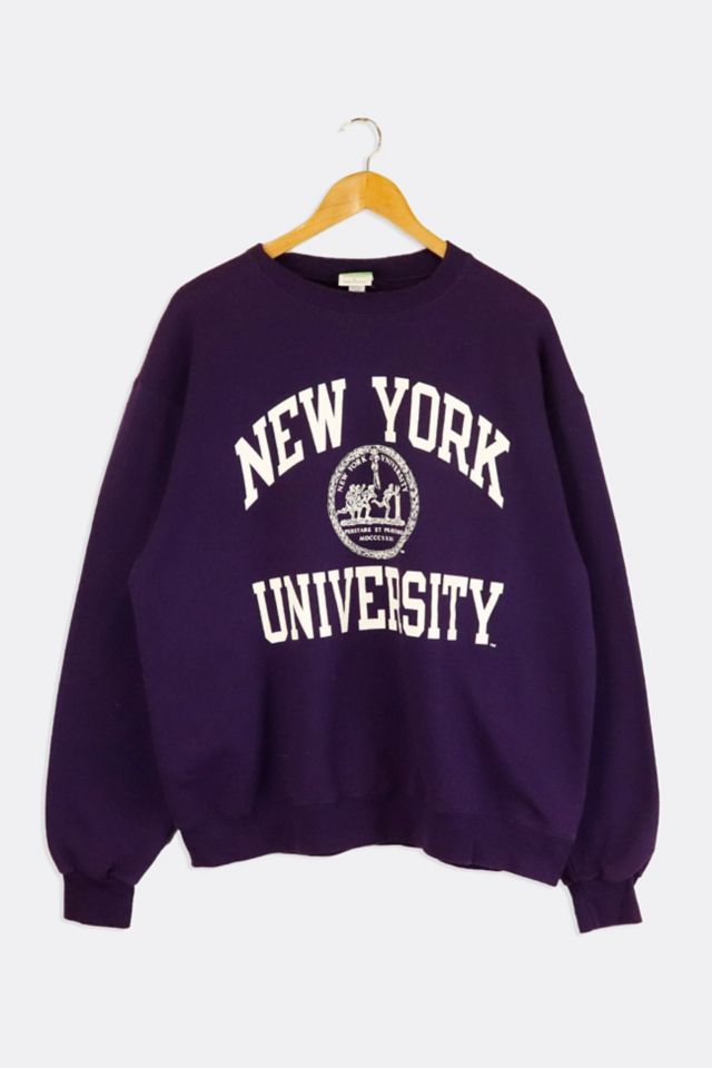 Nyu crewneck outlet sweatshirt