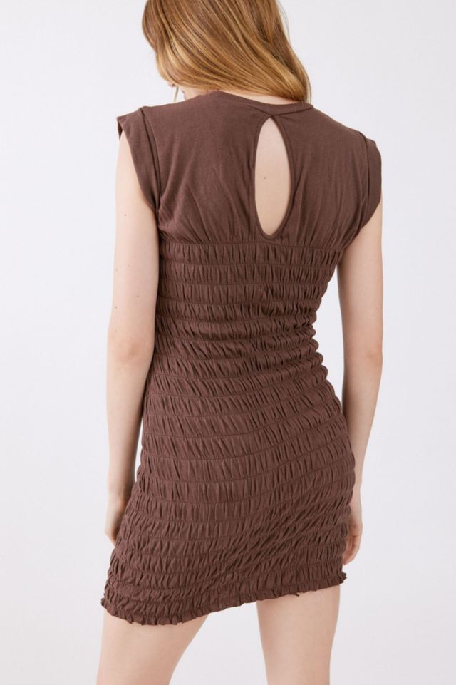 UO Tatum Smocked Mini Dress #1