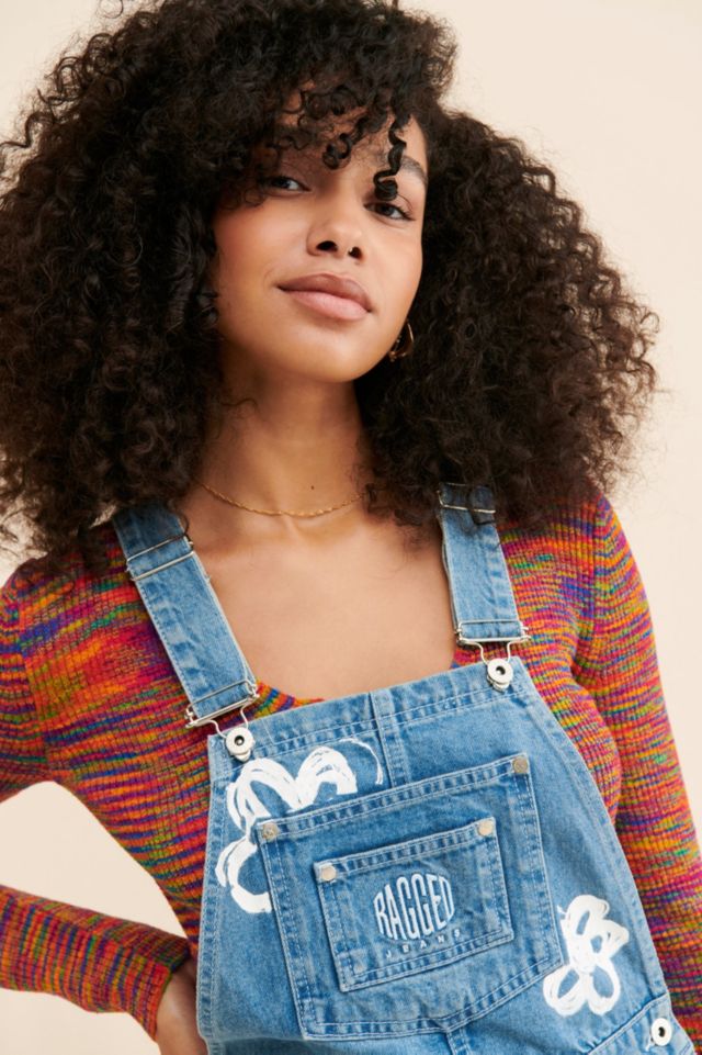 The Ragged Priest Flower Print Shortalls #2