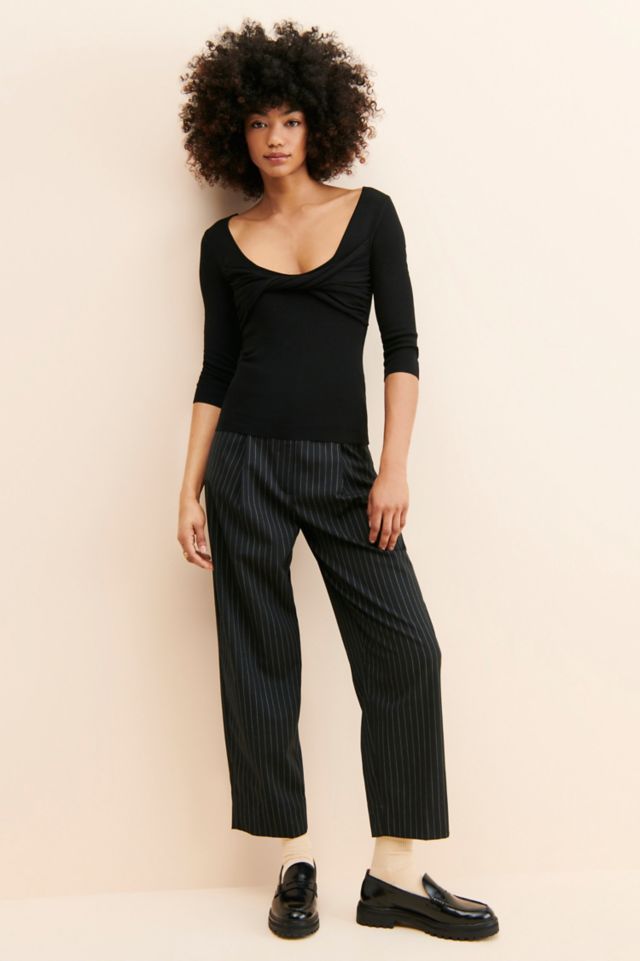 Fashion Union Dizzy Twist-Front Top #3