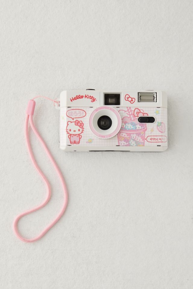 Sanrio Hello Kitty Strawberry Shake 35mm Camera | Urban Outfitters