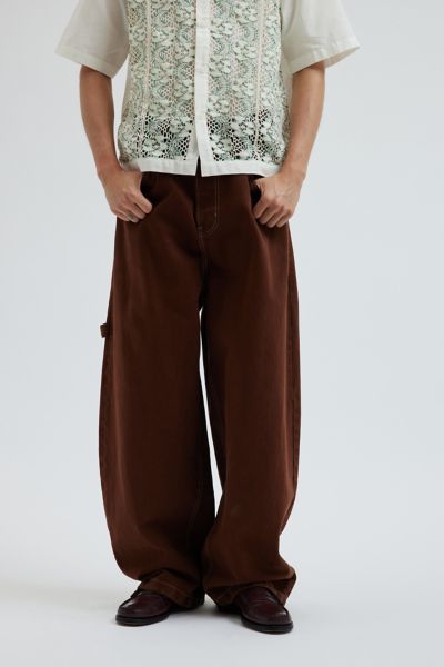Bdg Cocoon Fit Jean In Brown, Men's At Urban Outfitters