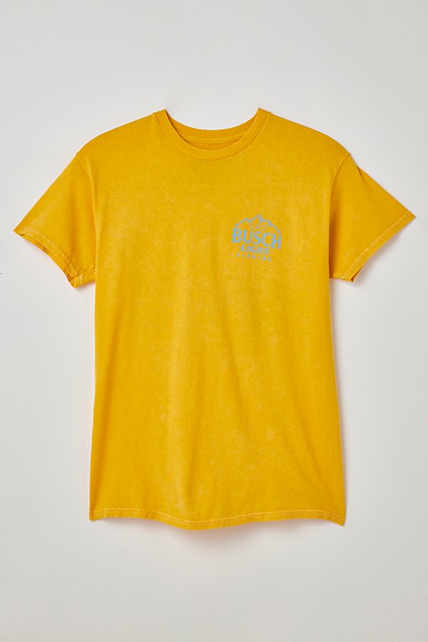 Urban Outfitters Busch Light Fishing Tee In Yellow, Men's At