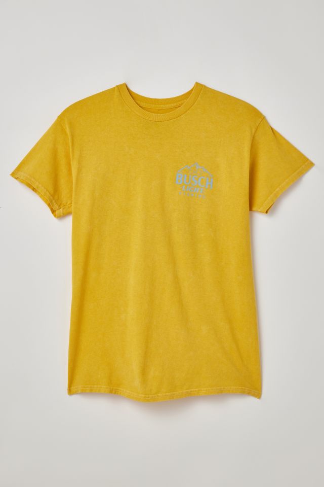 Urban Outfitters Busch Light Fishing Tee in Yellow