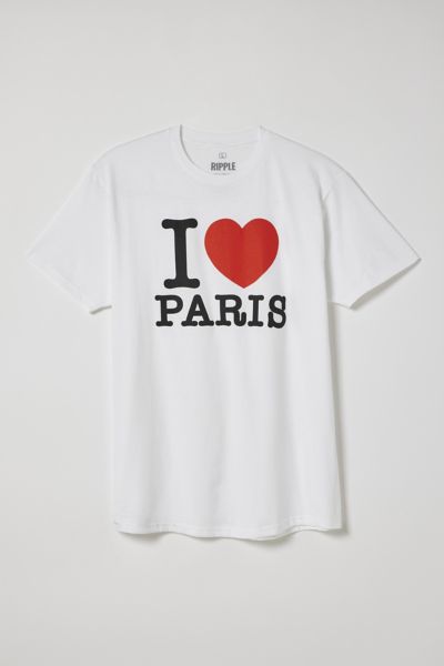 I heart paris t shirt best sale