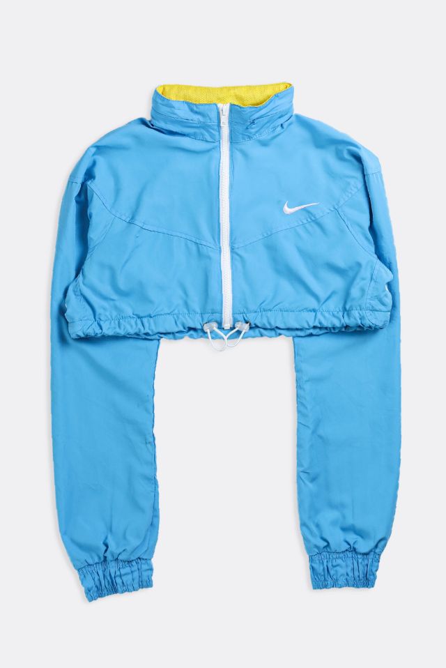 Nike women's cropped windbreaker best sale