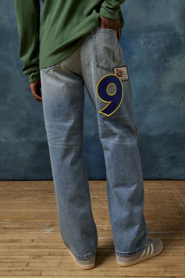 Jean ample de skate à plusieurs patchs BDG #2