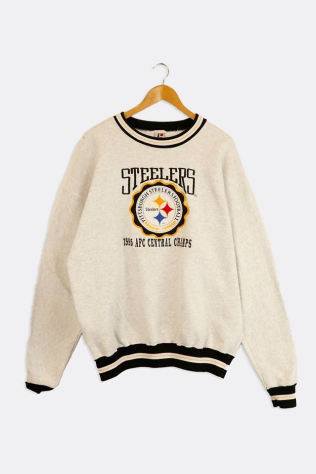 Vintage Color Block Pittsburgh Steelers Sweatshirt (1995) 