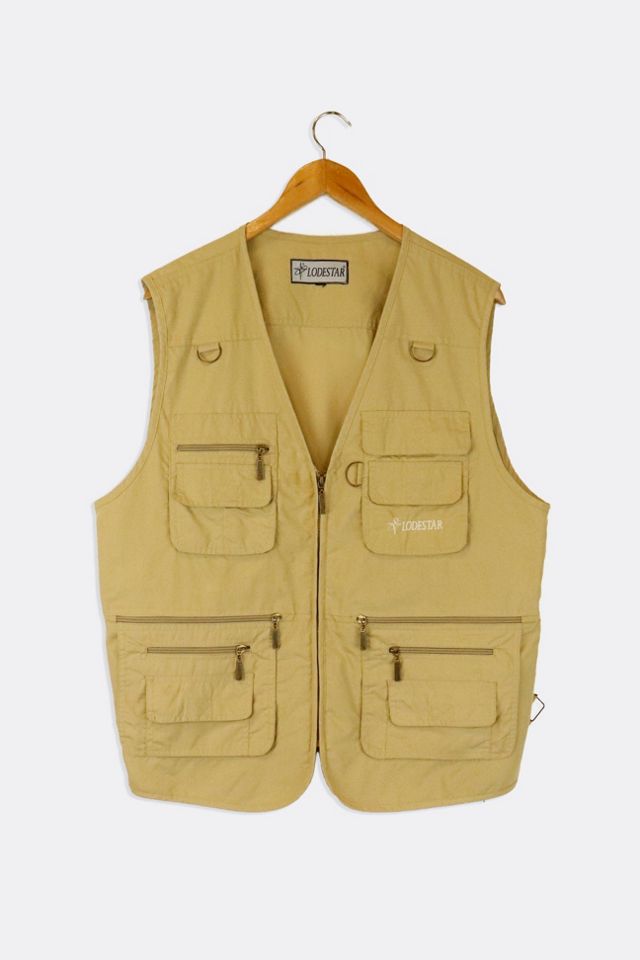 Vintage Zip Up Fishing Vest | Urban Outfitters