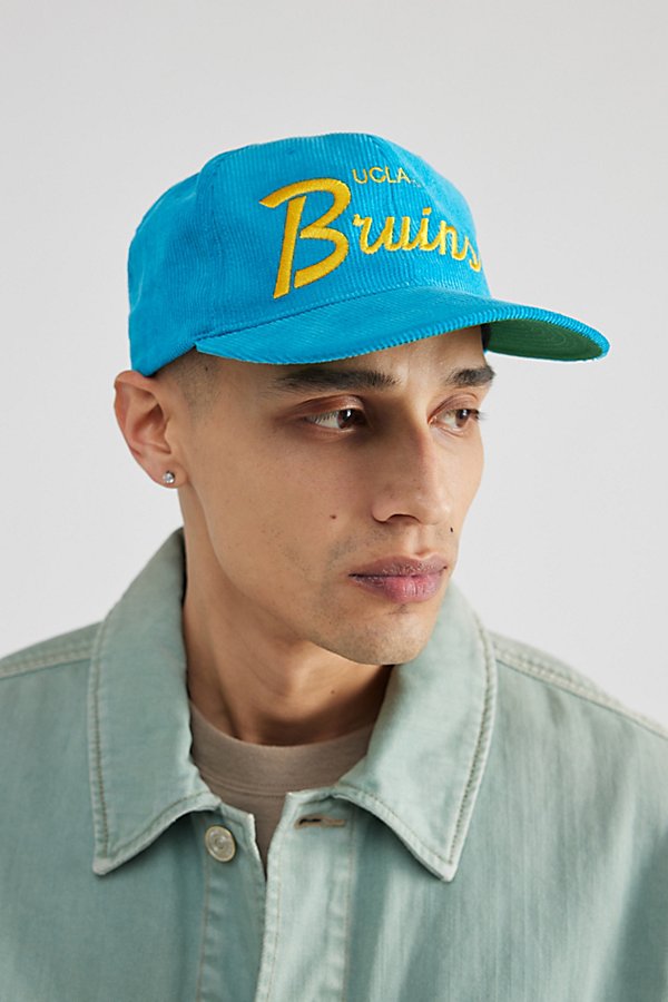 Mitchell & Ness Ucla Bruins Cord Snapback Hat In Sky, Men's At Urban Outfitters