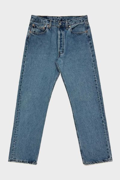 Vintage 1990’s Levi’s USA 501 Stonewash Light Denim Jeans | Urban ...