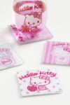 Sanrio Hello Kitty Strawberry Milk Glass Coaster Set