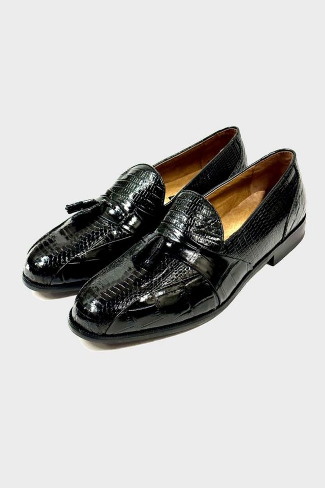 Stacy adams cheap snakeskin loafers