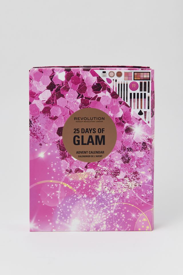 Revolution Beauty 25 Days Of Glam Advent Calendar Urban Outfitters