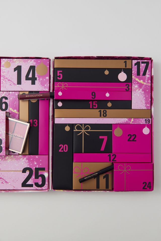 Makeup Revolution - 25 Days of Glam Advent Calendar, Calendario