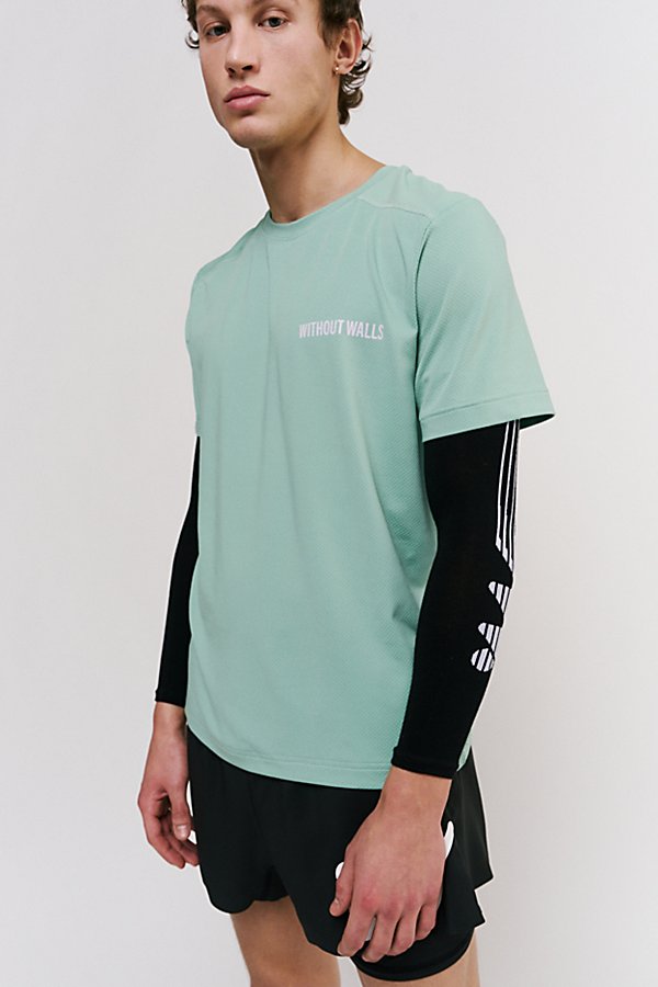 Without Walls Tech Tee In Green, Men's At Urban Outfitters In Taupe