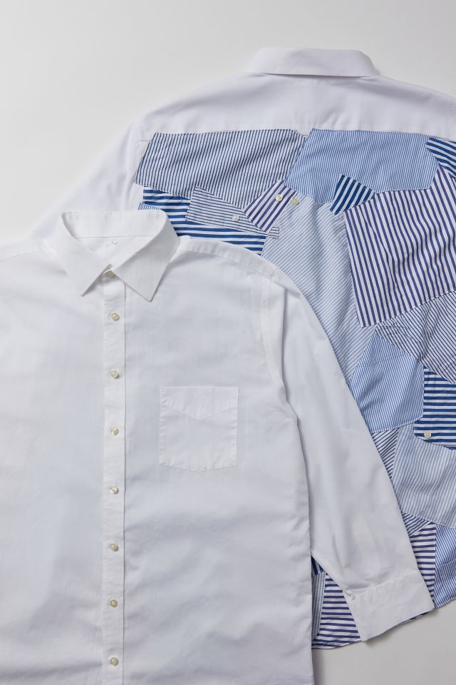 Urban Renewal Remade Patchwork Back Button-Down Shirt #1