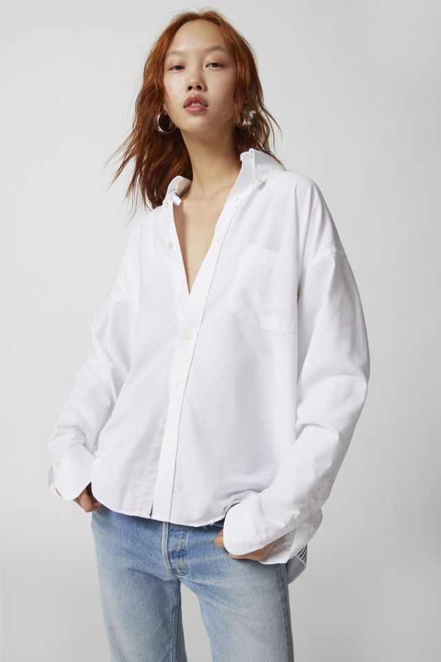 Urban Renewal Remade Patchwork Back Button-Down Shirt #2