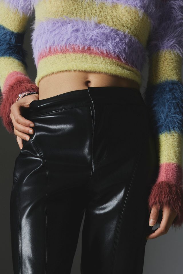 Silence + Noise Sydney Faux Leather Moto Pant #2