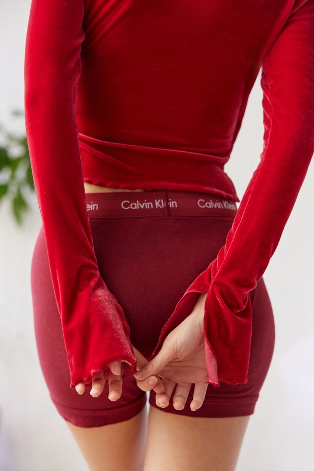 Out From Under Lila Velvet Long Sleeve Top #3